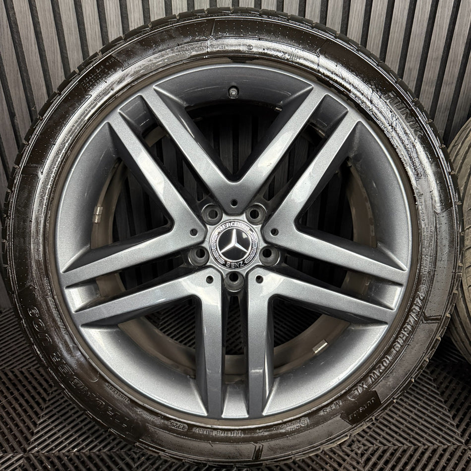 19'' Mercedes Vito V Class Alloy Wheels Tyres Grey W477 A4474011500 Genuine OEM