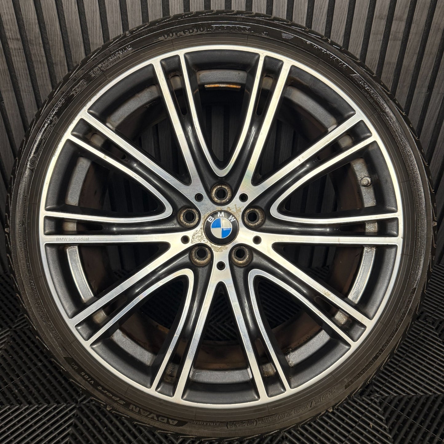 1X 20'' GENUINE BMW 5 SERIES 759 M G30 G31 SPORT ALLOY WHEEL REAR 8053502