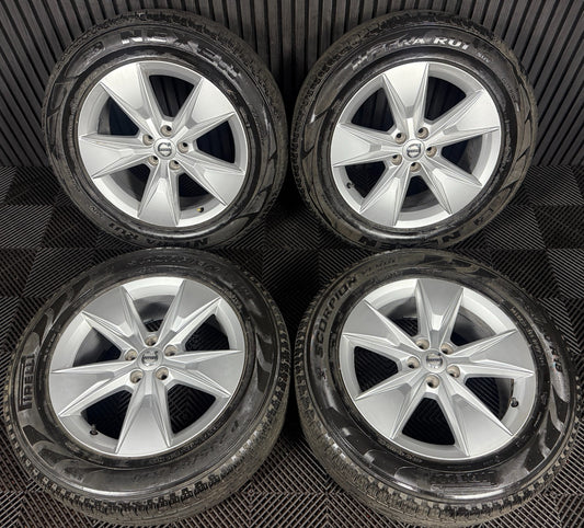 18'' GENUINE VOLVO XC60 5 SPOKE ALLOY WHEELS TYRES ALLOYS 5X108 31680200