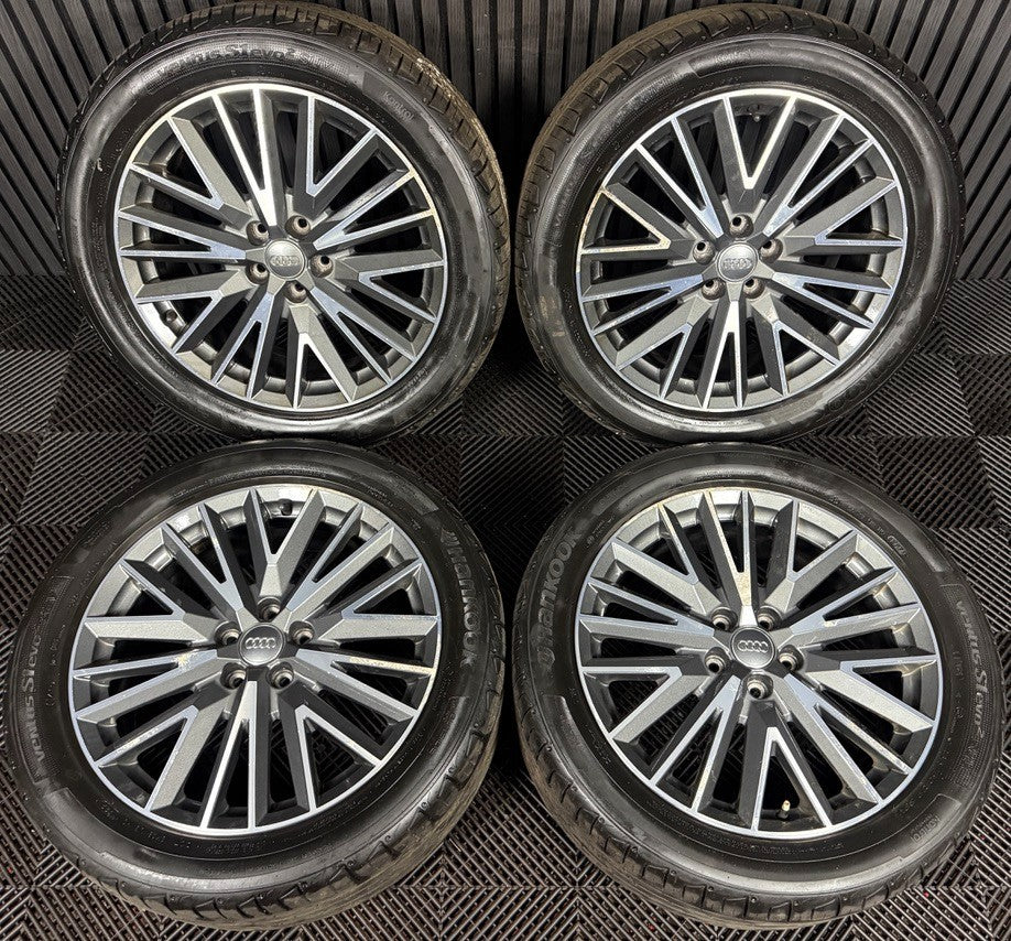 19'' GENUINE AUDI Q3 S LINE MULTISPOKE DC ALLOY WHEELS TYRE ALLOYS 83A601025L