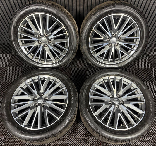 19'' GENUINE AUDI Q3 S LINE MULTISPOKE DC ALLOY WHEELS TYRE ALLOYS 83A601025L