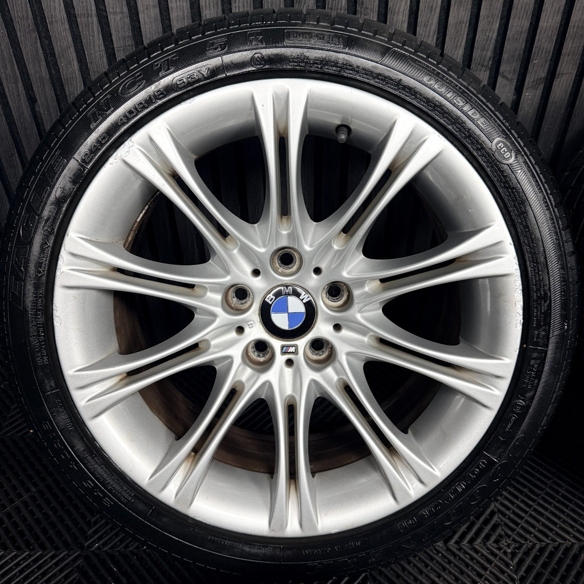18" BMW 5 Series 135M 135 MV2 E60 E61 Alloy Wheel Tyres 8036947 Genuine