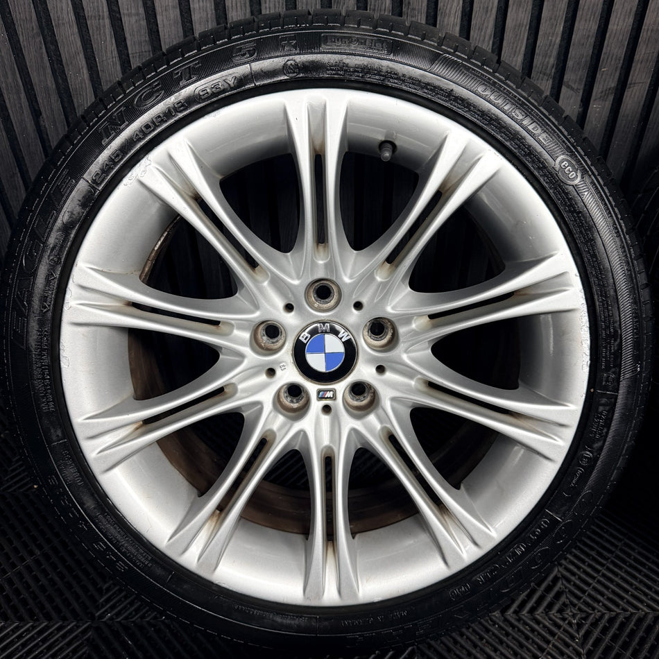 18" BMW 5 Series 135M 135 MV2 E60 E61 Alloy Wheel Tyres 8036947 Genuine