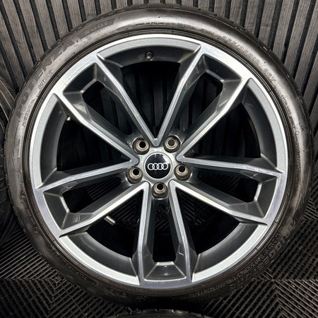 19'' Audi A5 S Line S5 Alloy Wheels Alloys Tyres 8W0601025DF Genuine