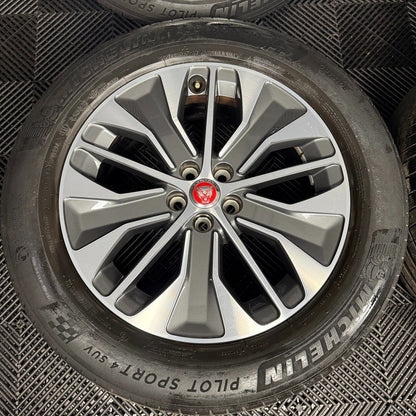 19'' GENUINE JAGUAR I PACE I-PACE 5055 ATOM ALLOY WHEELS TYRES M9D3-1007-BA