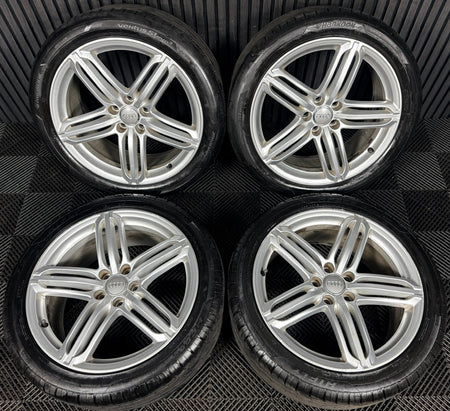 19'' Audi Q3 S Line 5 Triple Segment Wheels Tyres Alloys 8U0601025AC Genuine