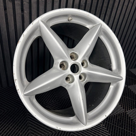 1X 18'' Ferrari 360 Modena Spider Alloy Wheel 5 Spoke Rear Single 164175 Genuine