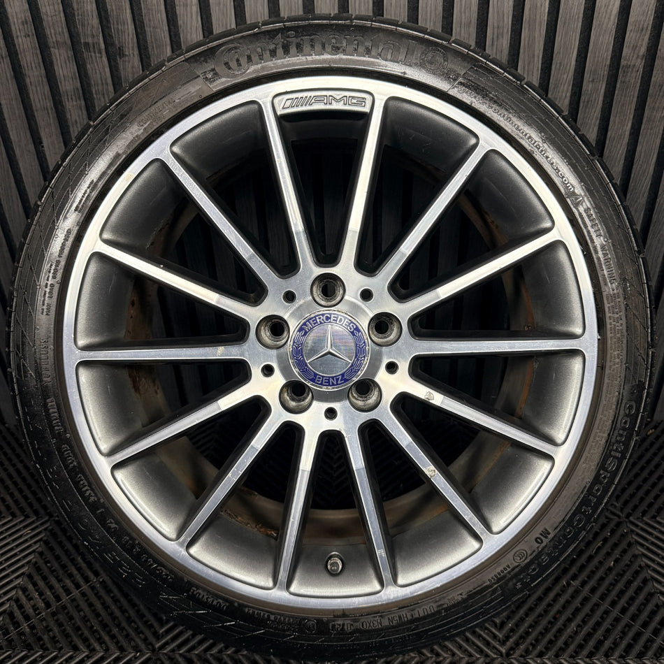 1X 18'' Amg Mercedes A Class Cla Multispoke Alloy Wheel A1764010200 W176 Genuine