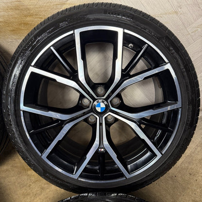 19'' GENUINE BMW 5 SERIES 845 M SPORT G30 G31 ALLOY WHEELS TYRES ALLOYS