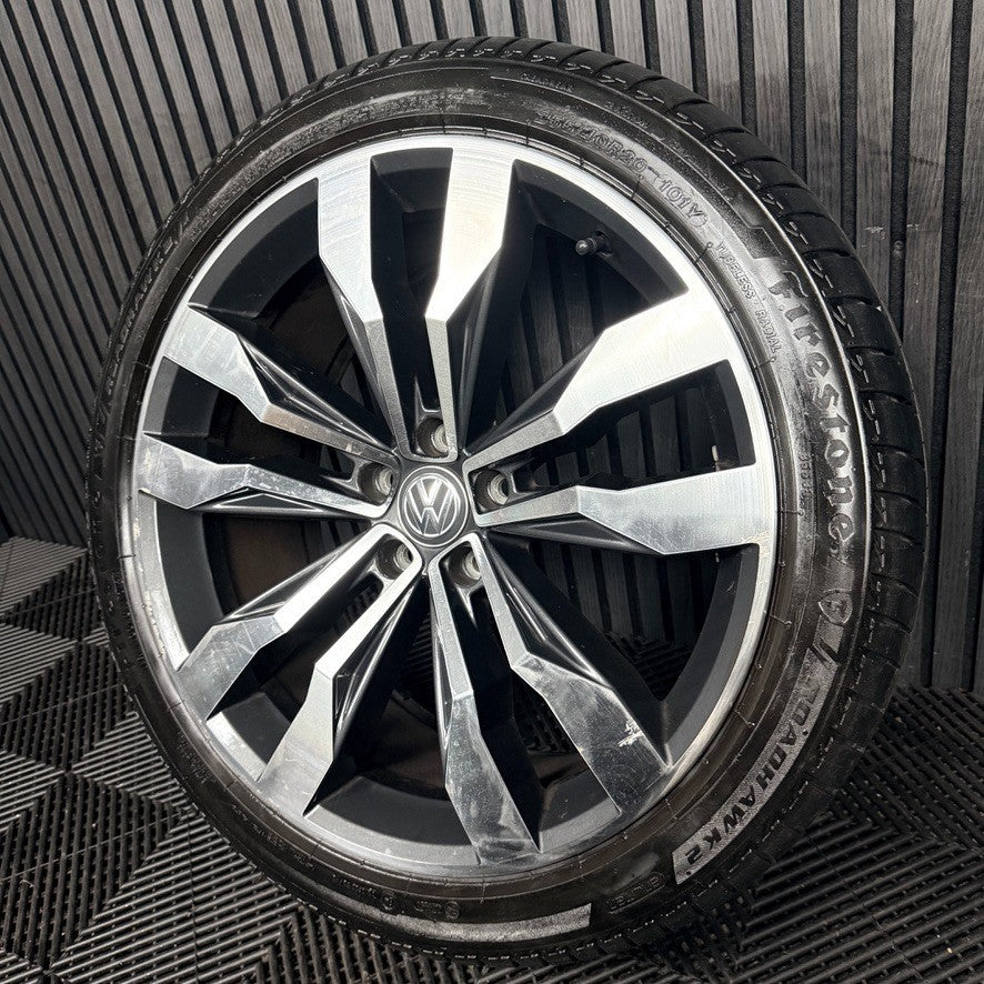1X 20'' VW Tiguan Suzuka R Line 5NA601025G Grey DC Alloy Tyre Wheel Genuine