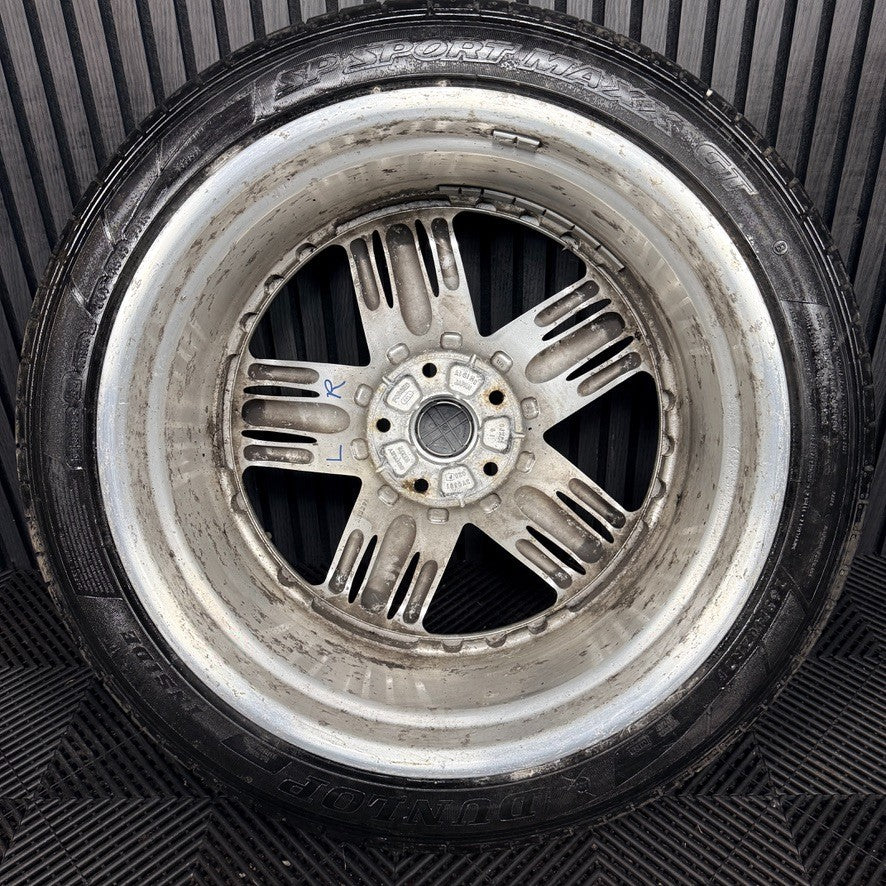 1X 21'' Bentley Mulsanne Alloy Wheel Chrome Tyre 3Y0601025P 2 Piece Genuine