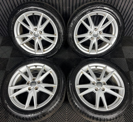 18'' Audi Q2 S Line Alloy Wheels Tyres Alloys 81A601025F Genuine