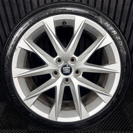 1X 18'' Seat Leon FR Performance MK3 Alloy Wheel Tyre Single Genuine 5F0601025AA