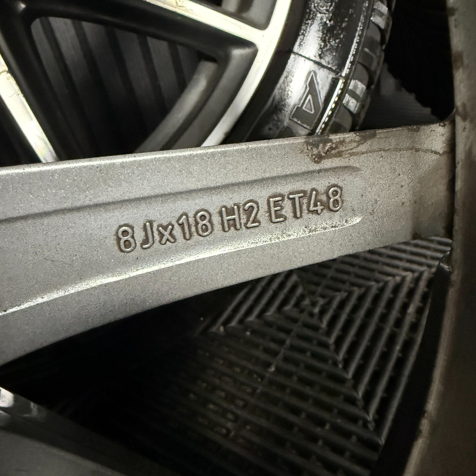 18" GENUINE MERCEDES AMG A CLASS CLA A45 CLA45 A35 WHEELS TYRES ALLOYS W176