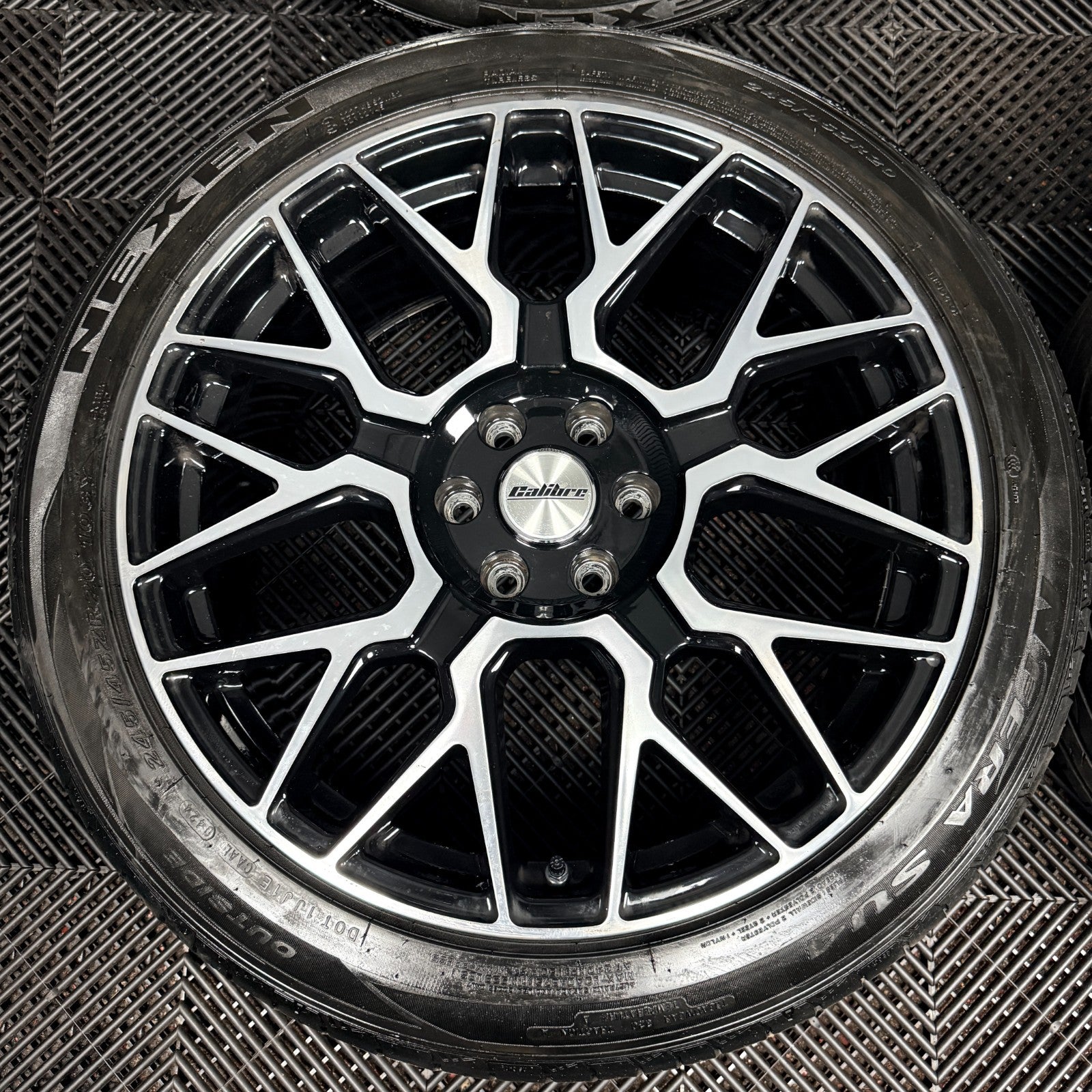 20" Calibre BMF Spartan Ford Transit Custom T7 VW Transporter Alloy Wheels Tyres