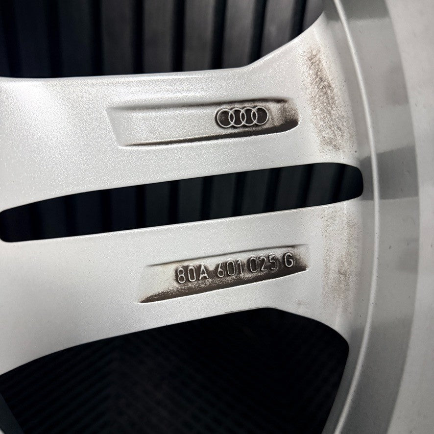 19'' Audi Q5 5 Double Spoke S Line Alloy Wheels Tyres 5X112 80A601025G Genuine