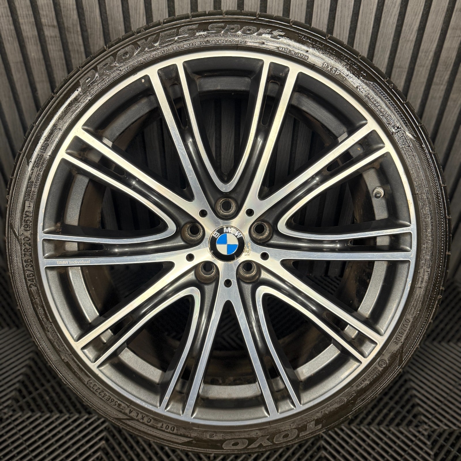 1X 20'' GENUINE BMW 5 SERIES 759 M G30 G31 SPORT ALLOY WHEEL FRONT 8053501