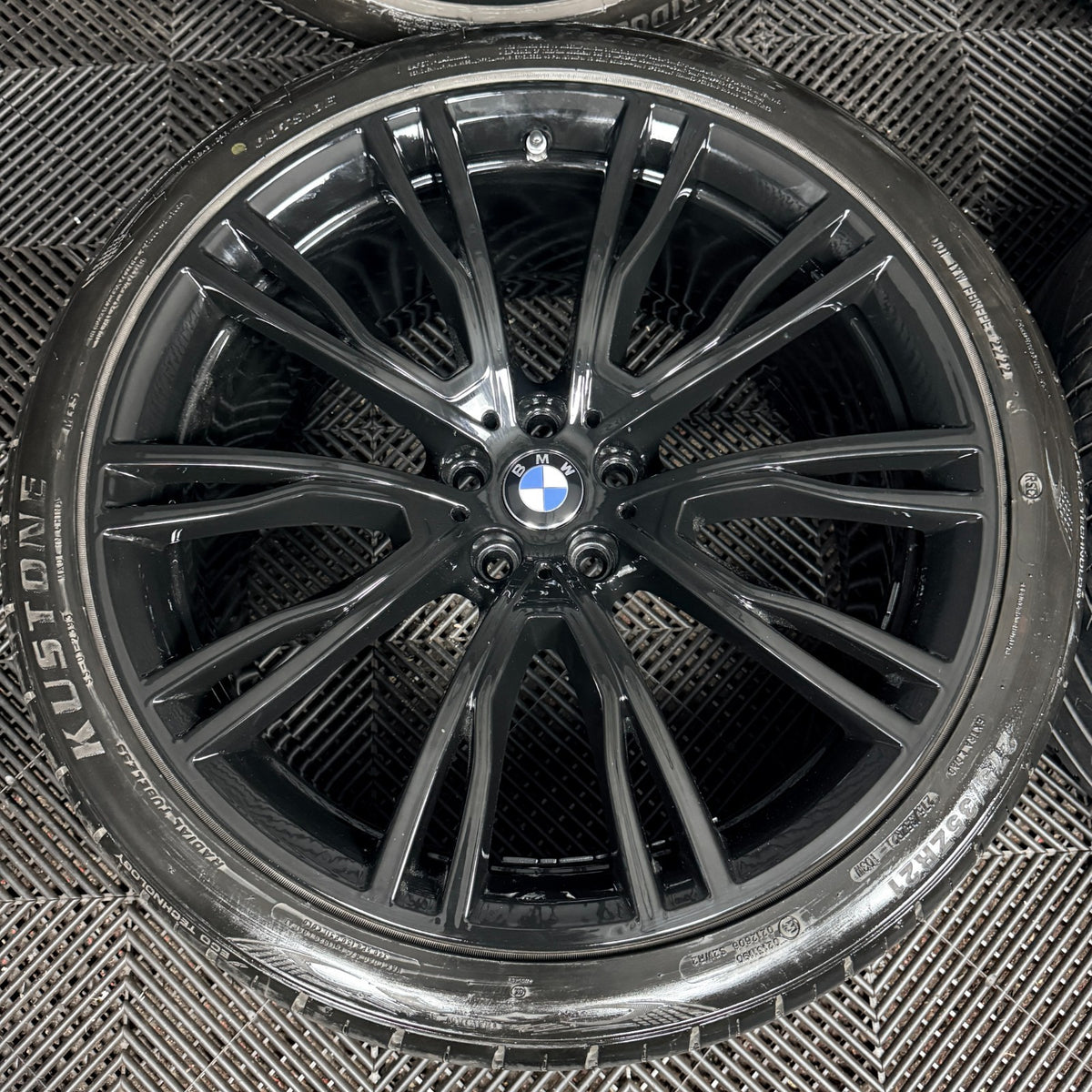 21'' BMW X3 X4 G01 G02 724 Black M Sport Wheels Tyres Alloys 8043670 Genuine
