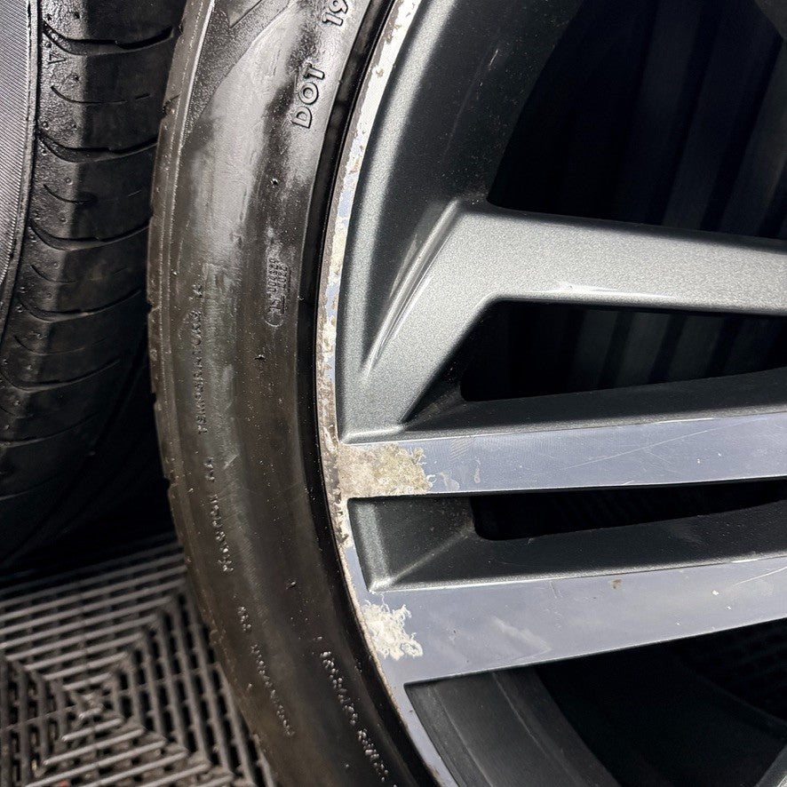 20'' Audi Q5 S Line Grey DC 5 Triple Spoke Alloy Wheels Tyres 80A601025F Genuine