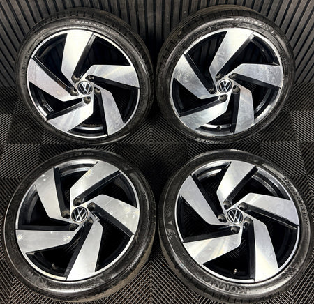 18" VW Golf GTD Mk8 GT GTI Richmond Wheels Tyre Alloy 5H0601025H Genuine