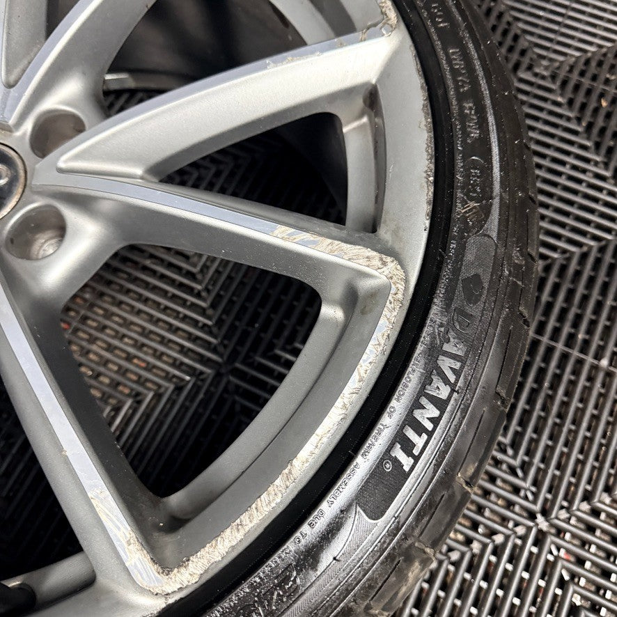 19'' Audi A4 S Line Grey DC B8 B9 Alloy Wheels Alloys Tyres 8W0601025BD Genuine