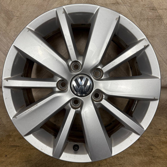 1X 16'' GENUINE VW GOLF MK6 CROFT PESCARO  ALLOY WHEEL TYRE 5K0601025S