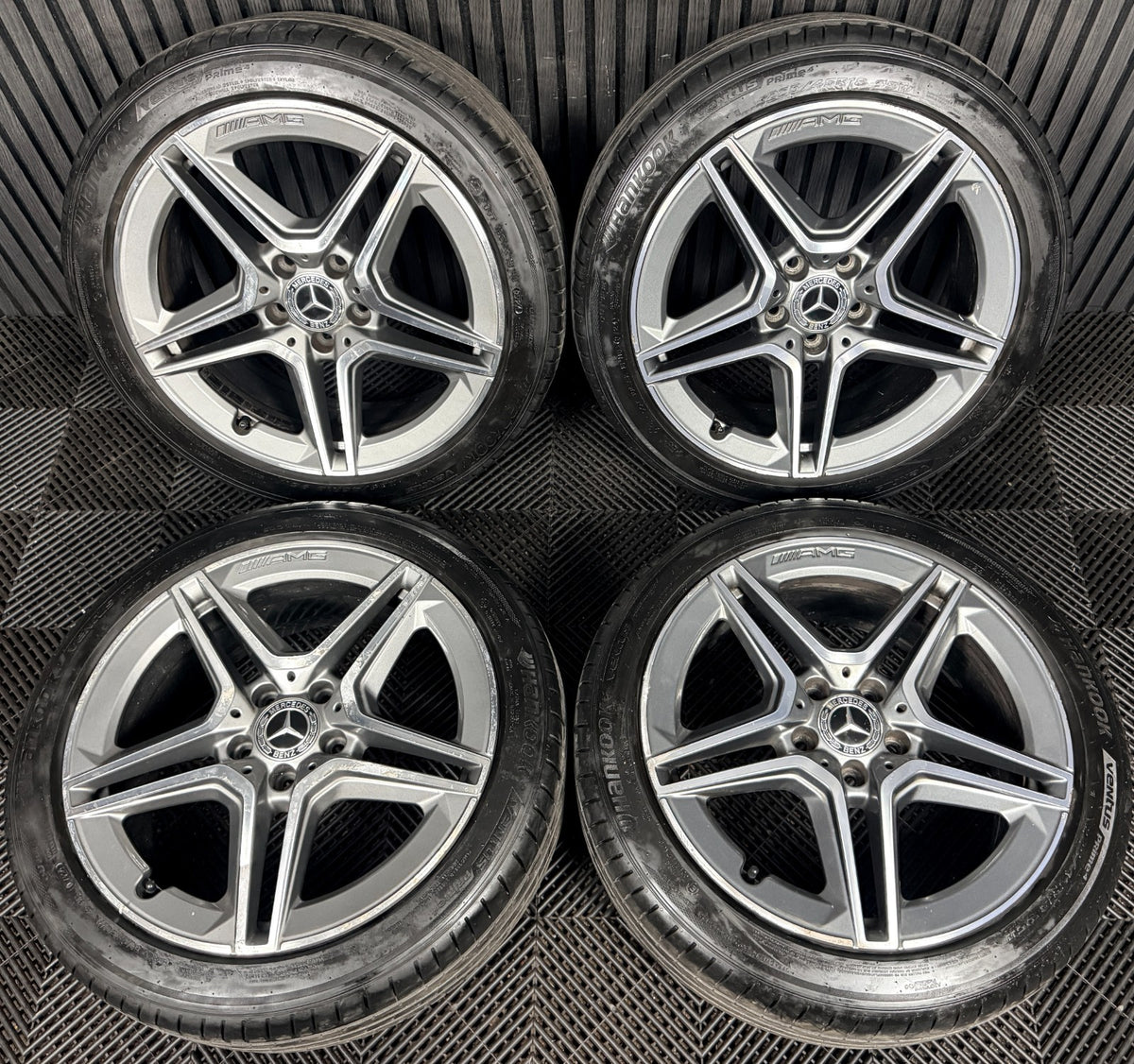 18'' Mercedes Amg A Class Cla B Alloy Wheels Tyres Alloys W177 Genuine