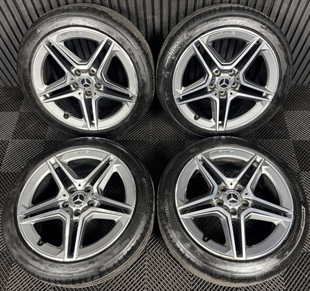 18'' Mercedes Amg A Class Cla B Alloy Wheels Tyres Alloys W177 Genuine