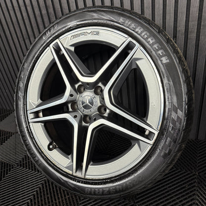 1X 18'' GENUINE AMG MERCEDES A CLASS CLA W177 SPORT ALLOY WHEEL TYRE A1774011500