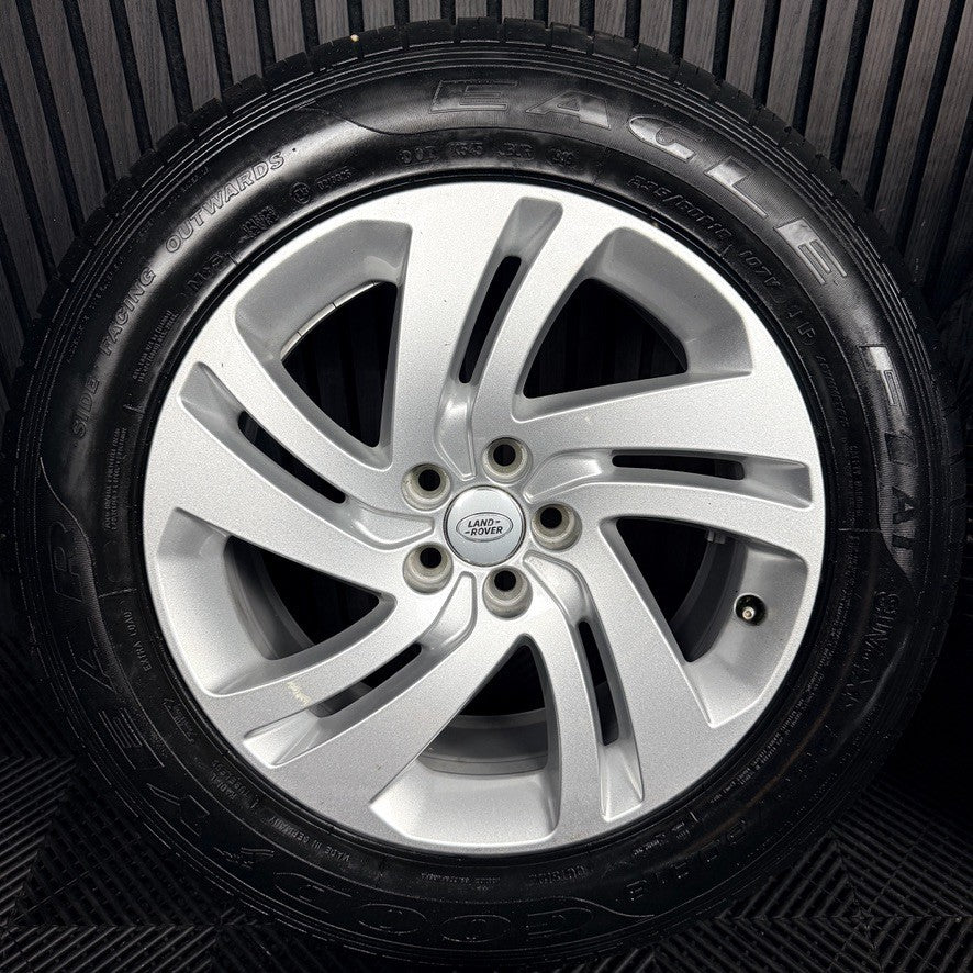 18'' Range Rover Evoque Silver Discovery Sport Land Alloy Wheels Tyres Genuine