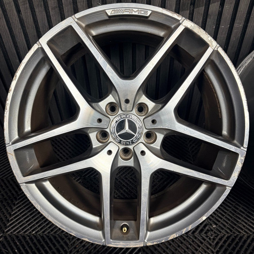 19'' Mercedes AMG GLC Grey DC Sport Alloy Wheels 5X112 Genuine A2534011800