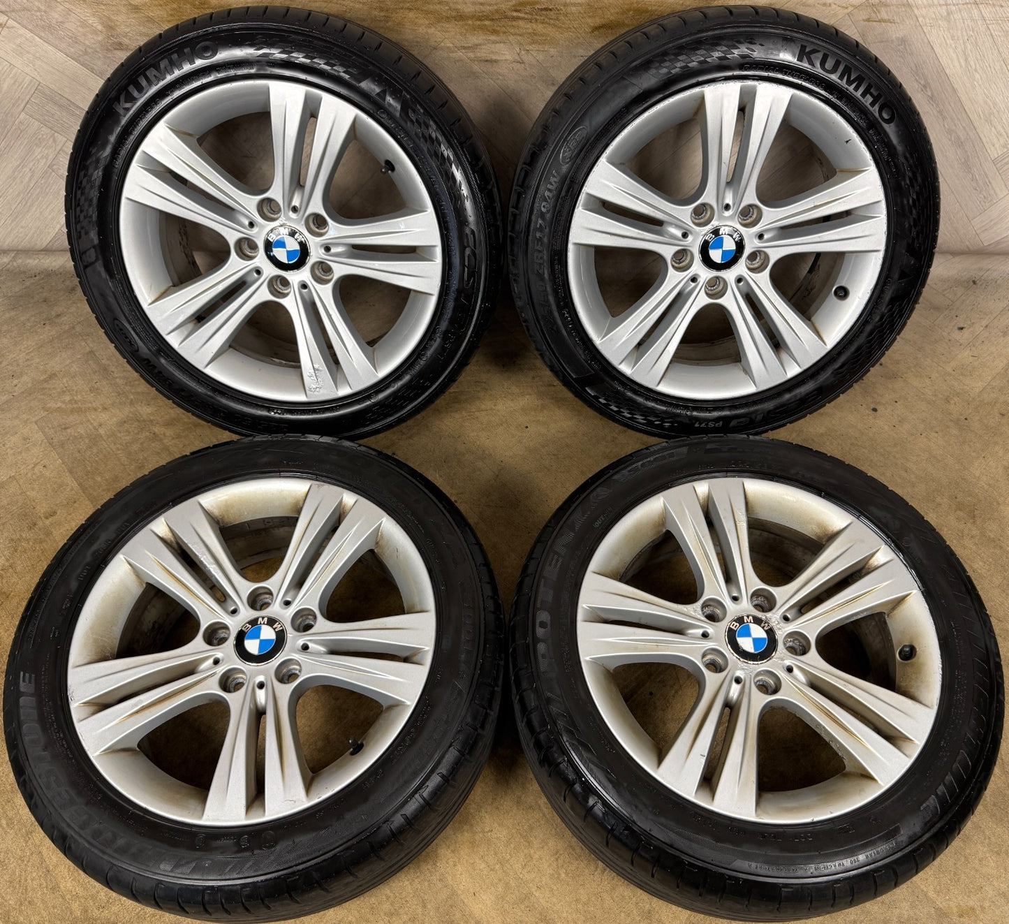 17" GENUINE BMW 3 SERIES 392 F30 F31 F32 ALLOY WHEELS TYRES ALLOYS 6796239