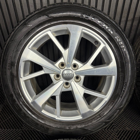 18'' GENUINE AUDI Q3 5 SPLIT SPOKE DC ALLOY WHEELS TYRE ALLOYS 83A601025J