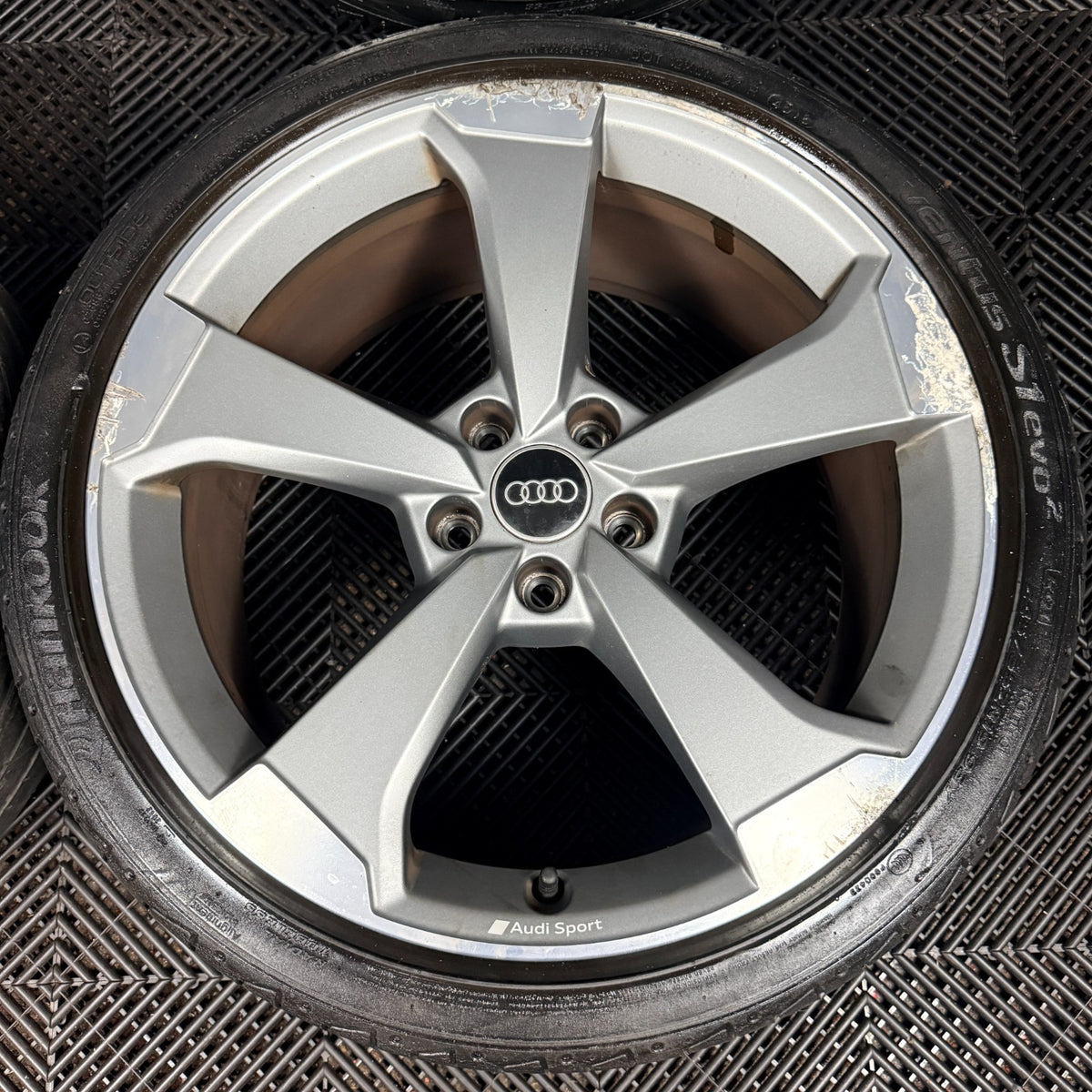 19'' Audi A4 S Line Black Edition B8 B9 Rotor Wheels Alloys 8W0601025CG Genuine