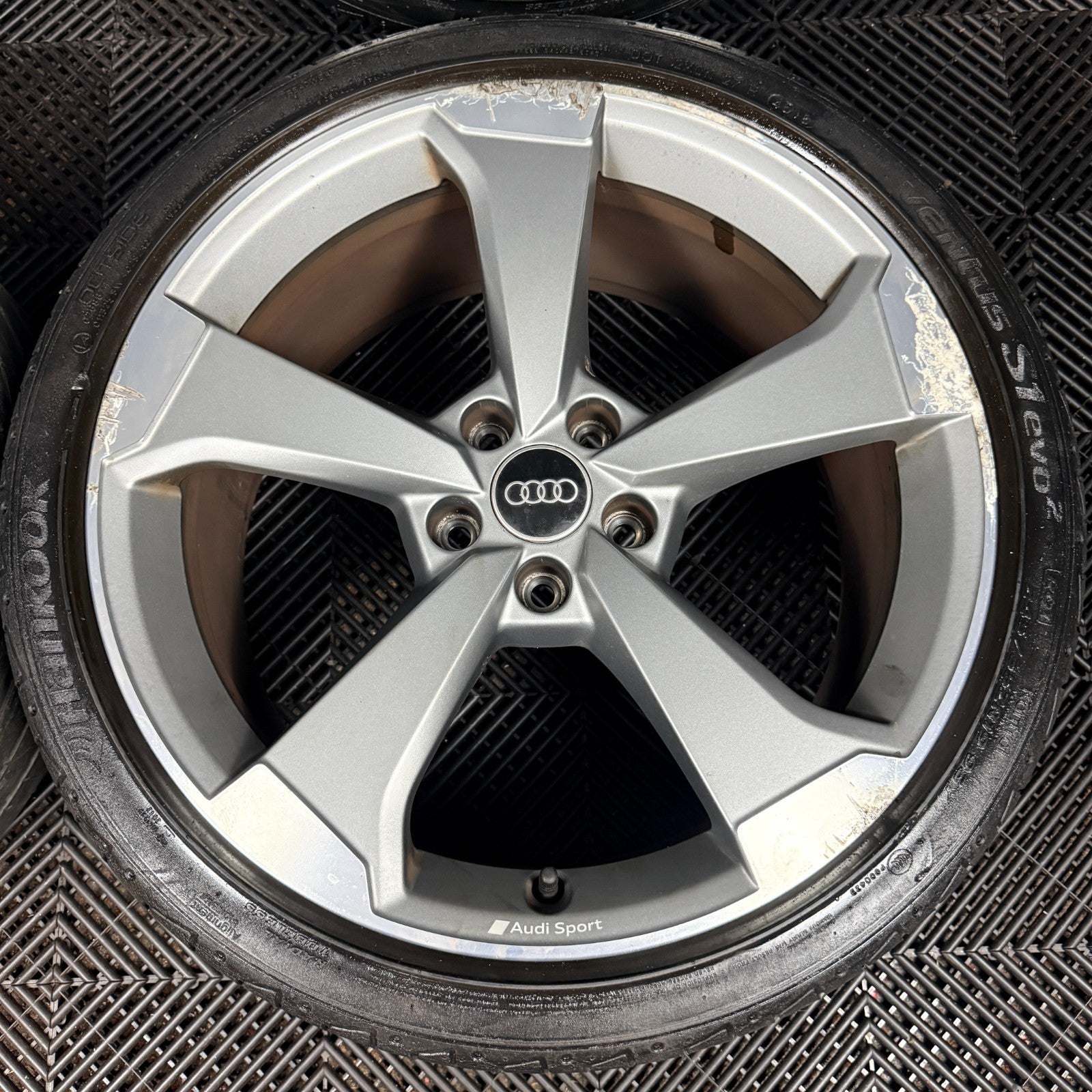 19'' Audi A4 S Line Black Edition B8 B9 Rotor Wheels Alloys 8W0601025CG Genuine