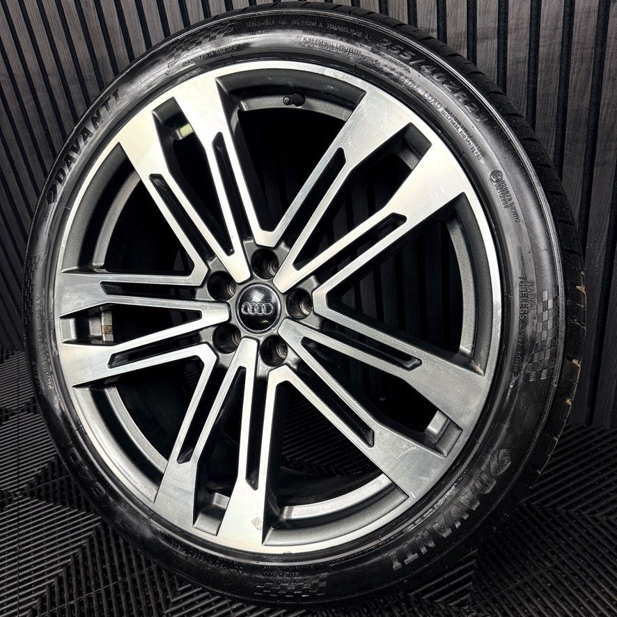 1X 21'' Audi SQ5 Q5 Alloy Wheel Tyre 8.5J ET34 Single Spare 80A601025AC Genuine