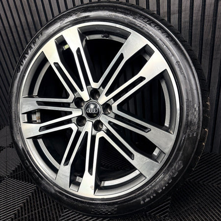 1X 21'' Audi SQ5 Q5 Alloy Wheel Tyre 8.5J ET34 Single Spare 80A601025AC Genuine