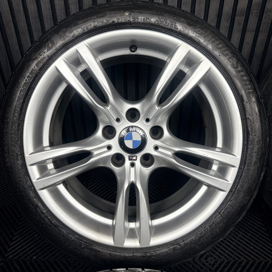 18" Bmw 3 Series 400 M Sport F30 F31 F32 F36 E90 E92 Alloy Tyres Wheels Genuine
