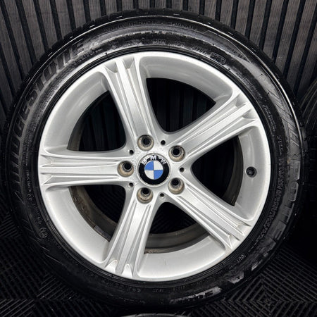 17" BMW 3 Series 393 5 Spoke F30 F31 F32 E90 E92 Alloy Wheel Tyres Genuine