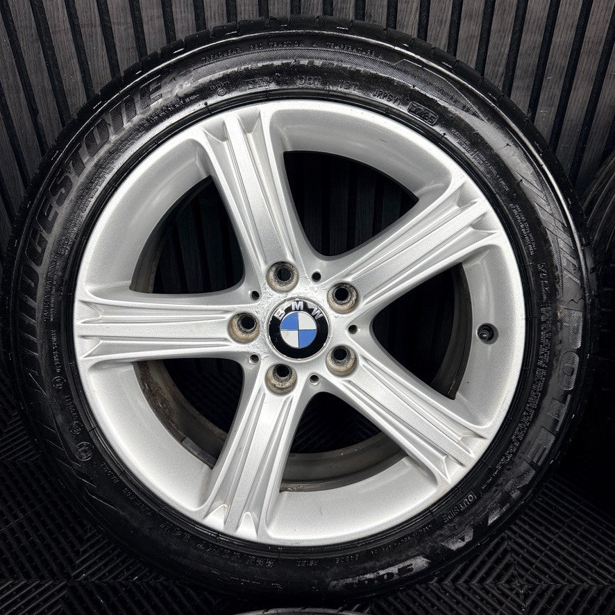 17" BMW 3 Series 393 5 Spoke F30 F31 F32 E90 E92 Alloy Wheel Tyres Genuine