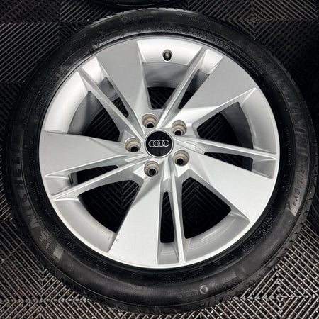18'' Audi Q2 S Line Alloy Wheels Tyres Alloys 81A601025AL Genuine
