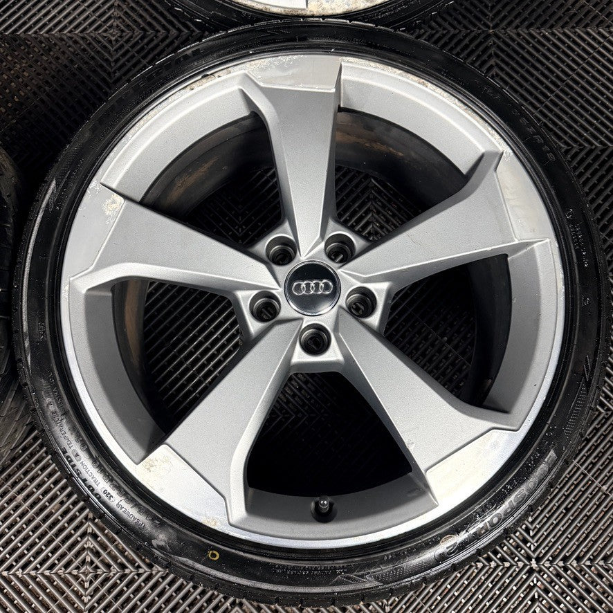19'' Audi A4 S Line Black Edition B8 B9 Rotor Wheels Alloys 8W0601025CG Genuine