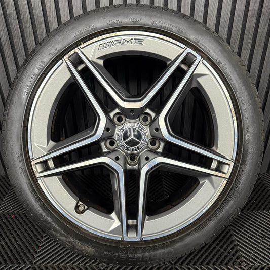 1X 18'' GENUINE AMG MERCEDES A CLASS CLA W177 SPORT ALLOY WHEEL TYRE A1774011500