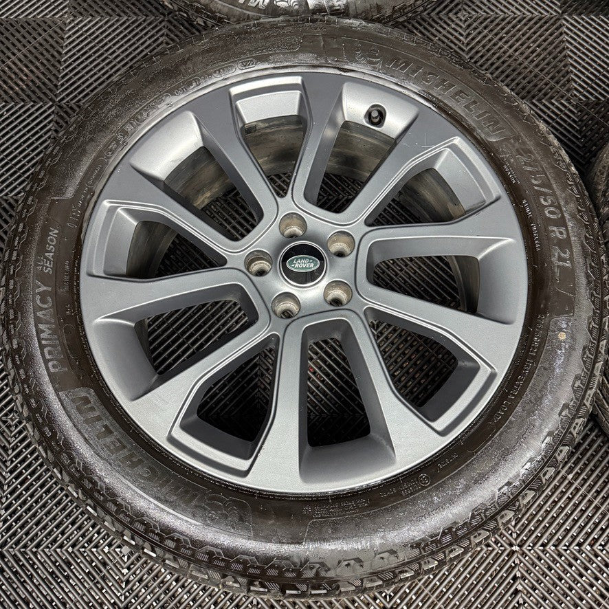 21'' GENUINE RANGE ROVER GREY SPORT VOGUE WHEELS TYRES ALLOYS L461 N9X2-CB SS