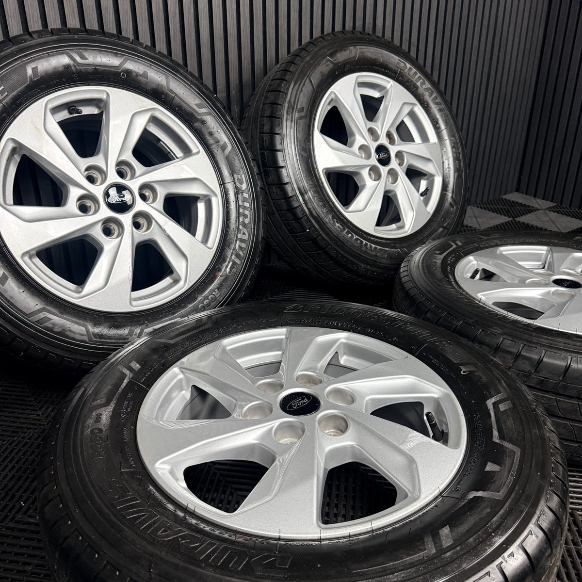 16" Ford Transit Custom Alloy Wheels Tyres Mk9 2024 6X120 Genuine