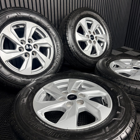 16" Ford Transit Custom Alloy Wheels Tyres Mk9 2024 6X120 Genuine