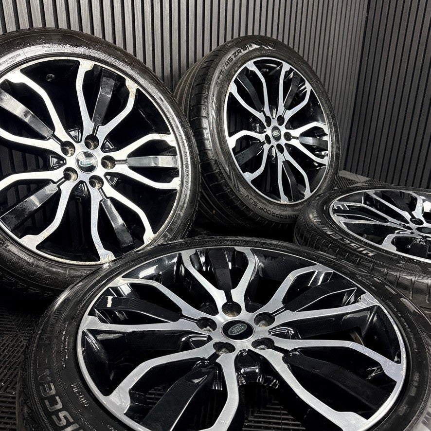 21" Range Rover Sport Land Discovery Wheels Tyres Alloys 5007 DK521007FA Genuine