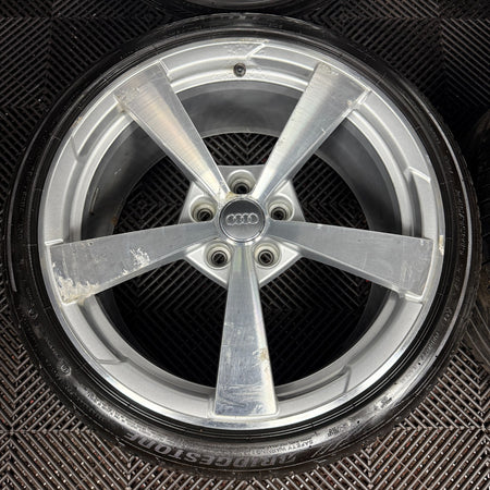 19'' GENUINE AUDI TT S LINE MK3 MK2 TTS ALLOY WHEELS ALLOYS TYRES 8S0601025AQ