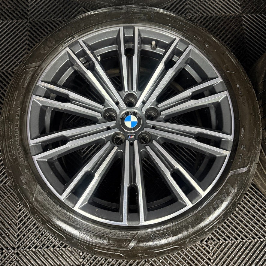 18'' GENUINE BMW 3 SERIES 4 790 M SPORT G20 G21 G22 G23 ALLOY WHEELS TYRES
