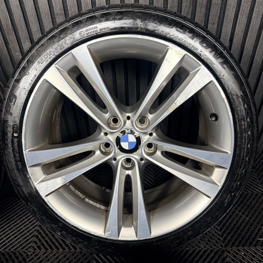18" Bmw 3 Series 397 Sport F30 F31 F32 F36 E90 E92 Alloy Tyres Wheels Genuine